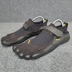 Vibram Five Fingers M148 KSO‎ Mens Sz 11 EU 45 Black Barefoot Running Fitness